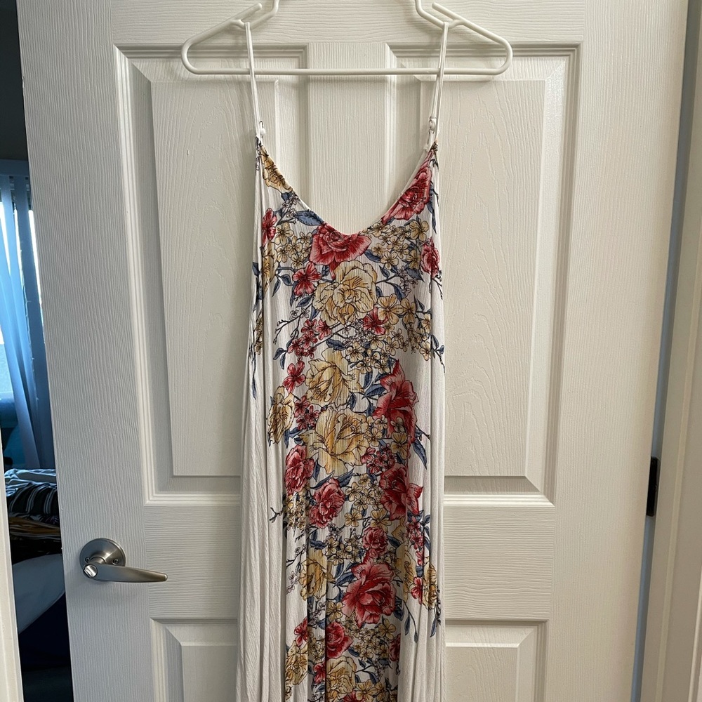 Floral Boho Bohemian Flowy Dress